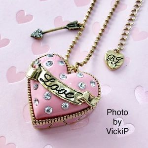 Betsey Johnson 'Betsey's Dollhouse' Locket Necklace RARE/HTF/Authentic!